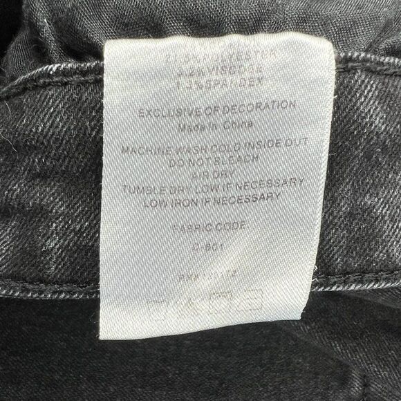 Ring Of Fire Men's Size 32 Black Slim Fit Jeans - Picture 12 of 12